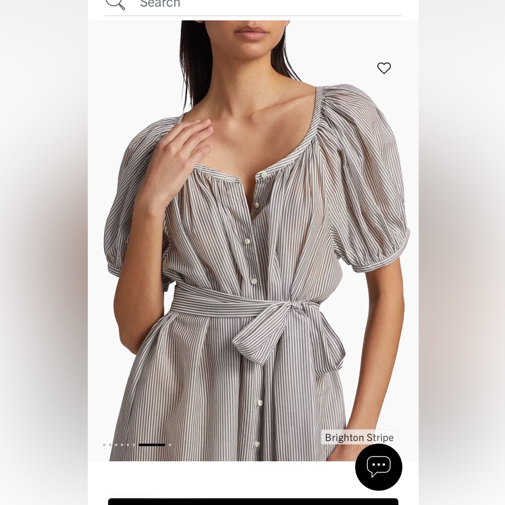 Doen Juno Striped dress size small